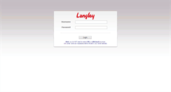 Desktop Screenshot of intra2.langley.eu