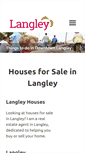 Mobile Screenshot of langley.com