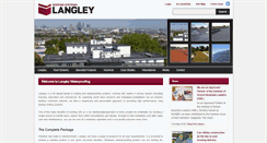 Desktop Screenshot of langley.co.uk